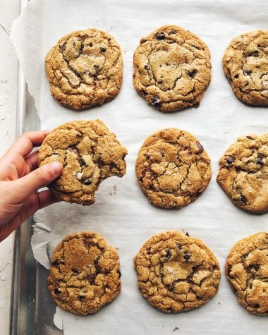 Brown Butter Toffee Chocolate Chip Cookies The Subversive Table