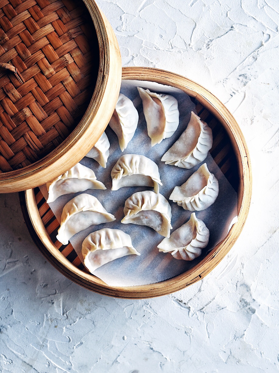 Kimchi Dumplings (Mandu)