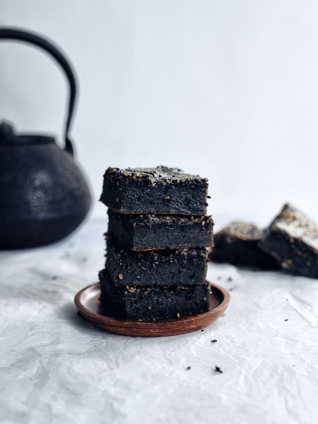 Easy Black Sesame Mochi Cake The Subversive Table