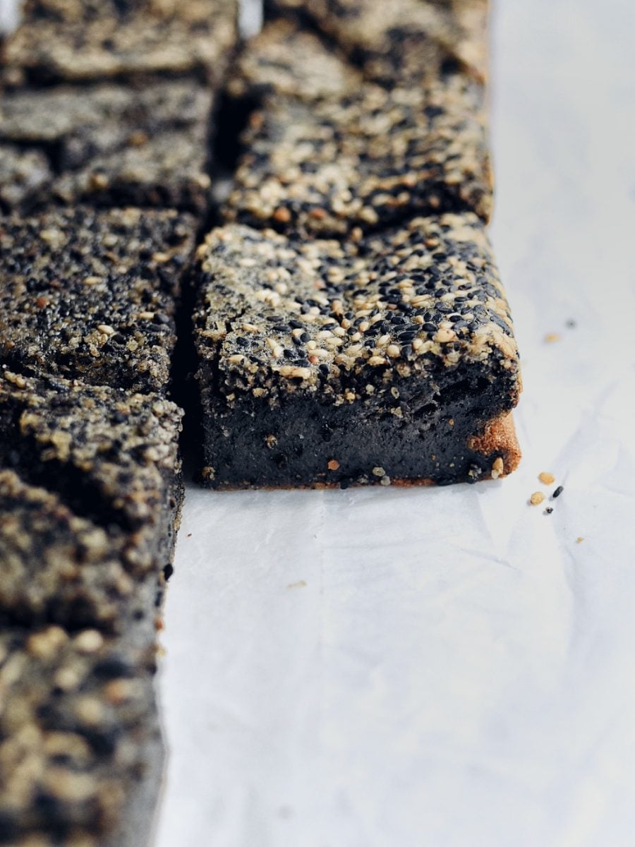 Easy Black Sesame Mochi Cake The Subversive Table