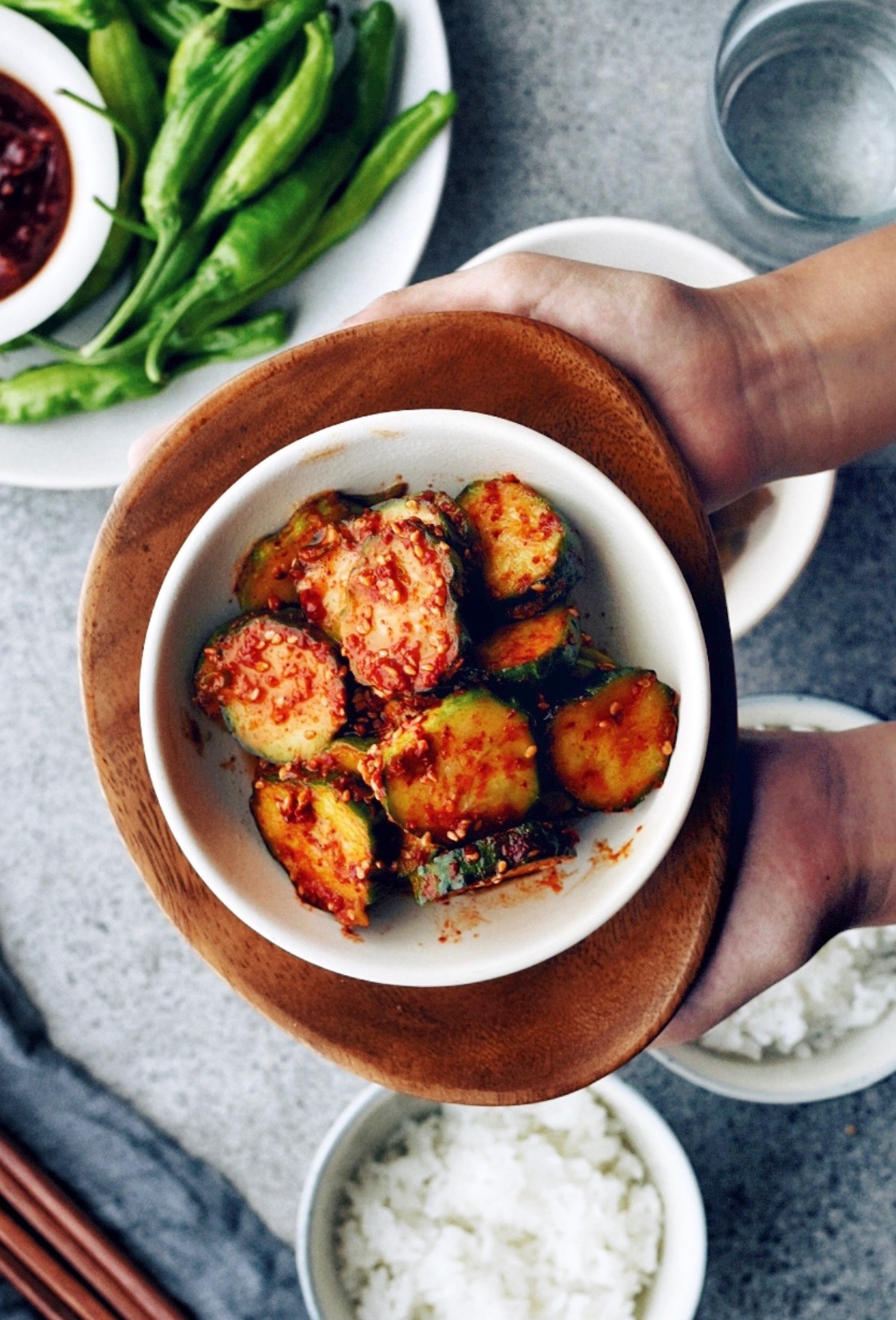 Korean Cucumber Salad (Oi Muchim)-image