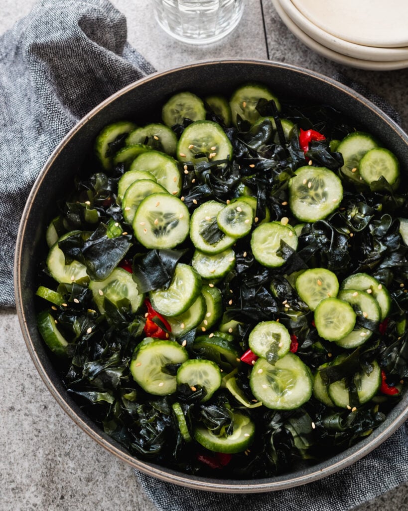 Easy Seaweed Salad (Wakame)