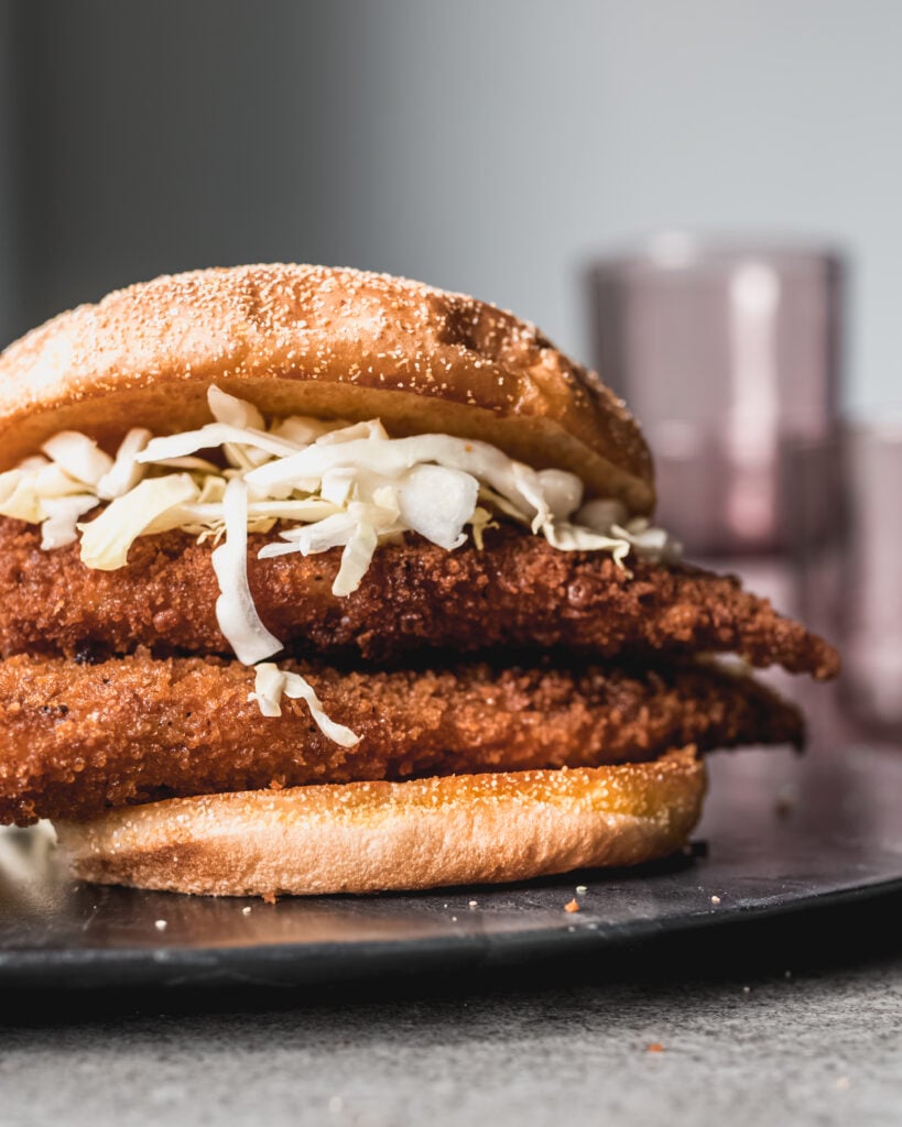 Pan-Fried Fish Sandwich - Craving Tasty