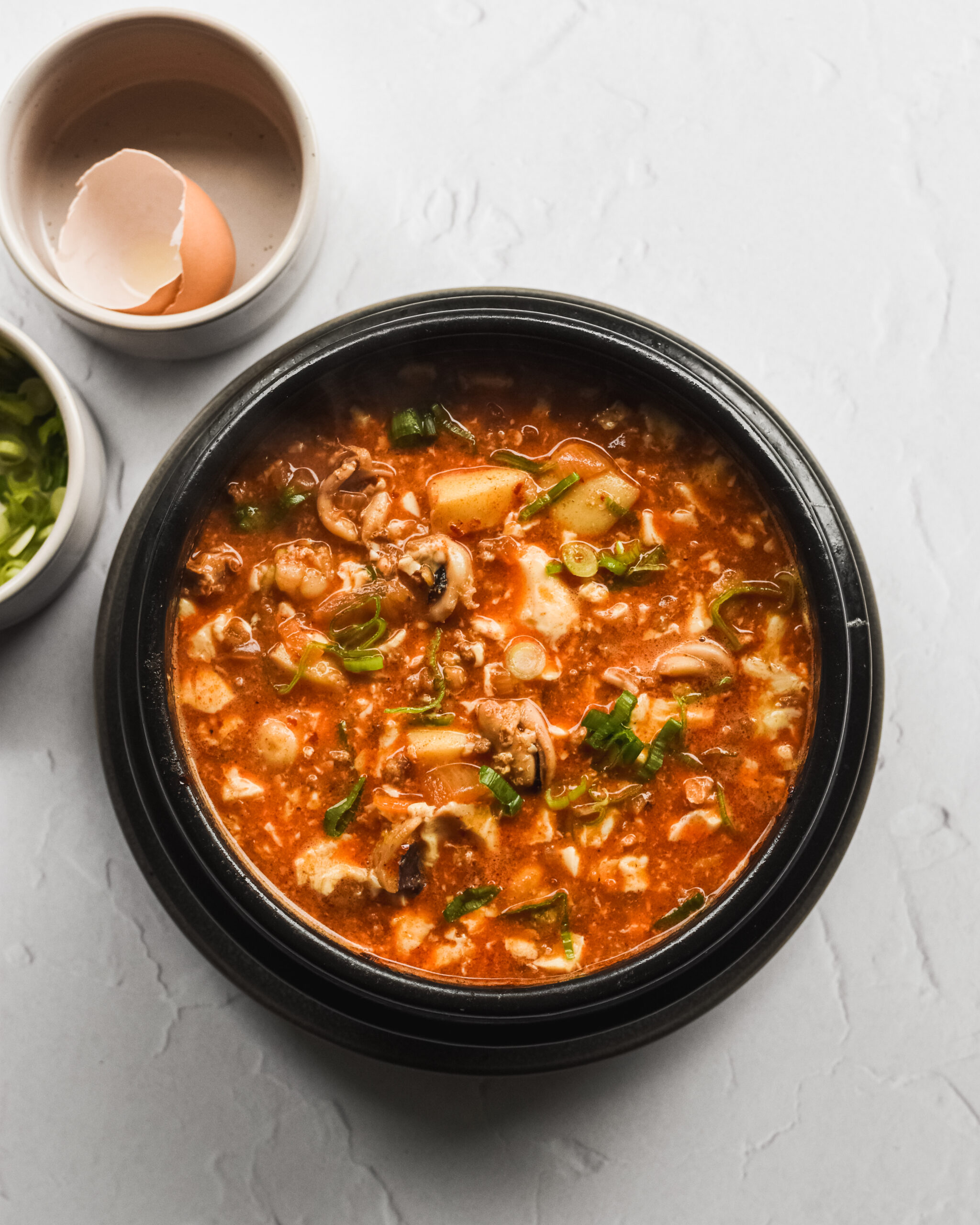 Spicy Seafood Soondubu Jjigae (Korean Tofu Soup) The Subversive Table