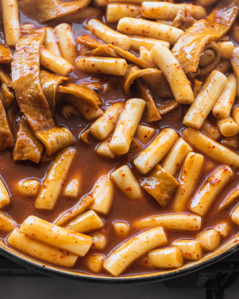 Cheese Tteokbokki (Korean Spicy Rice Cakes) The Subversive Table