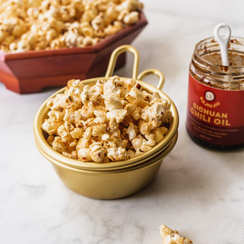 Sweet + Spicy Popcorn with Chili Oil The Subversive Table