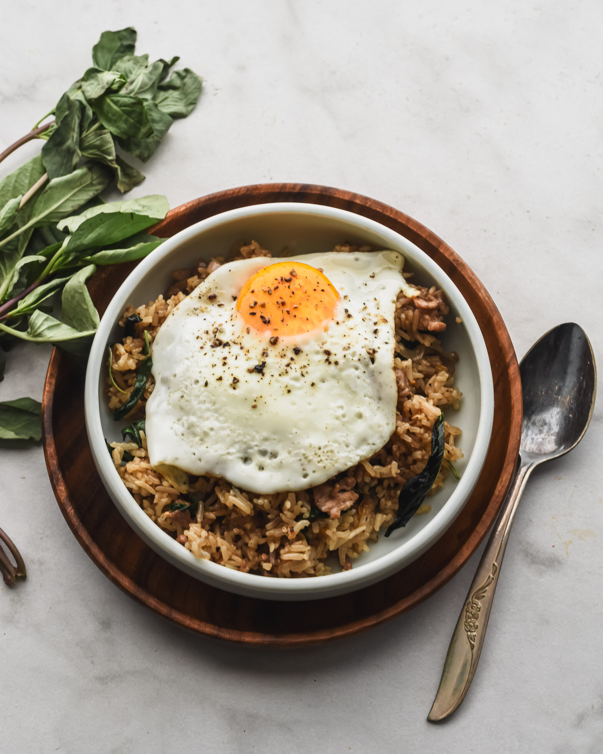 Thai Basil Fried Rice | The Subversive Table