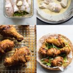 step by step photos to make korean fried chicken drumsticks
