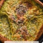 savory dutch baby with herbs and parmesan