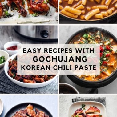 easy recipes with gochujang korean chili paste with photos of dishes